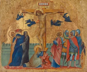 The Crucifixion, ca. 1340 (tempera på panel)